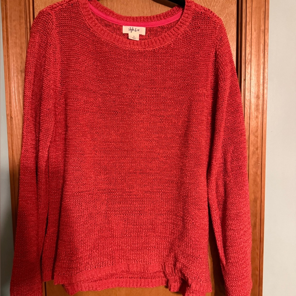 Style &Co  Burnt orange Sweater